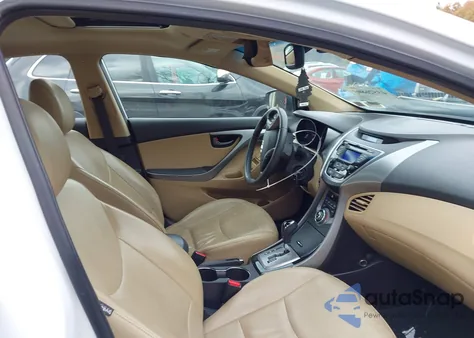 2013 Hyundai Elantra Limited z USA, uszkodzony, nr VIN 5NPDH4AEXDH266579